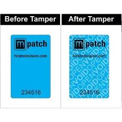 Tamper Evident Labels