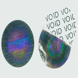 Mindware Hologram With Overprinting