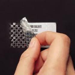 Weatherproof Silver Polyester Laser Labels