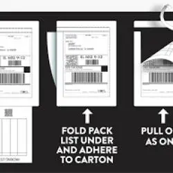 Fold Under Packing Lists