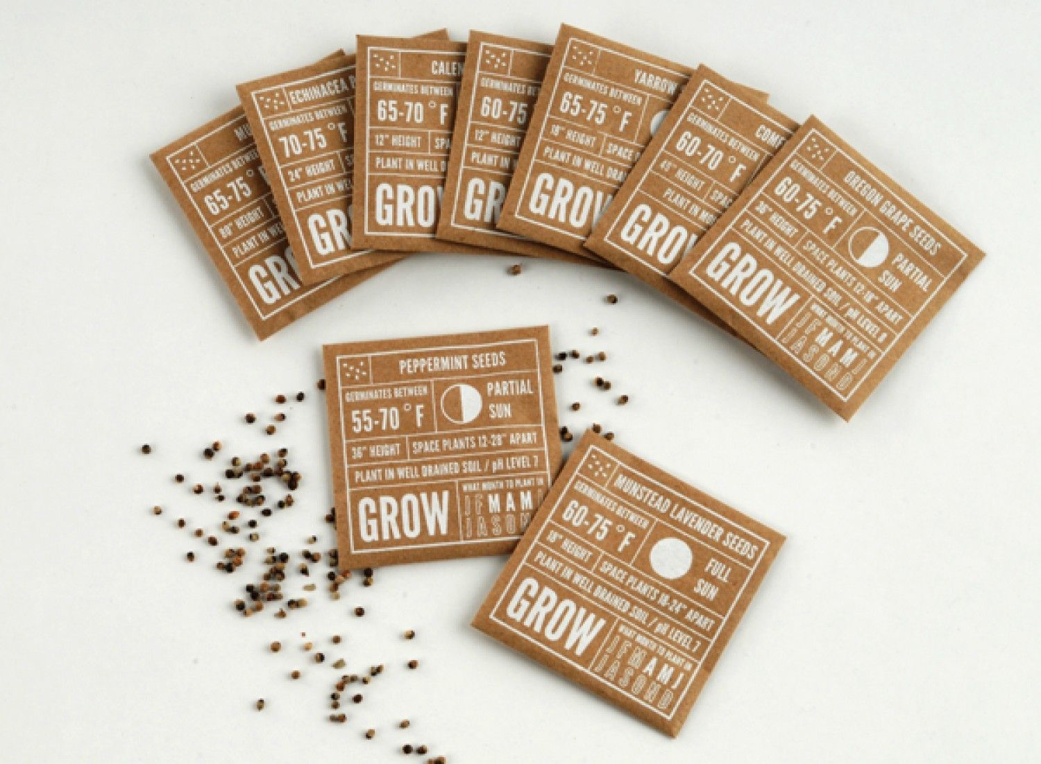 Labels For Seed Packets