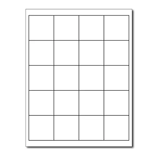 Square Laser Labels
