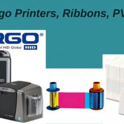 Fargo Printer, Ribbon, PVC Cards