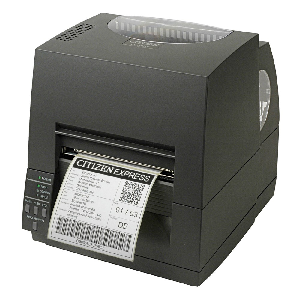 Citizen CL-S621II Thermal Transfer Desktop Printer 203 dpi