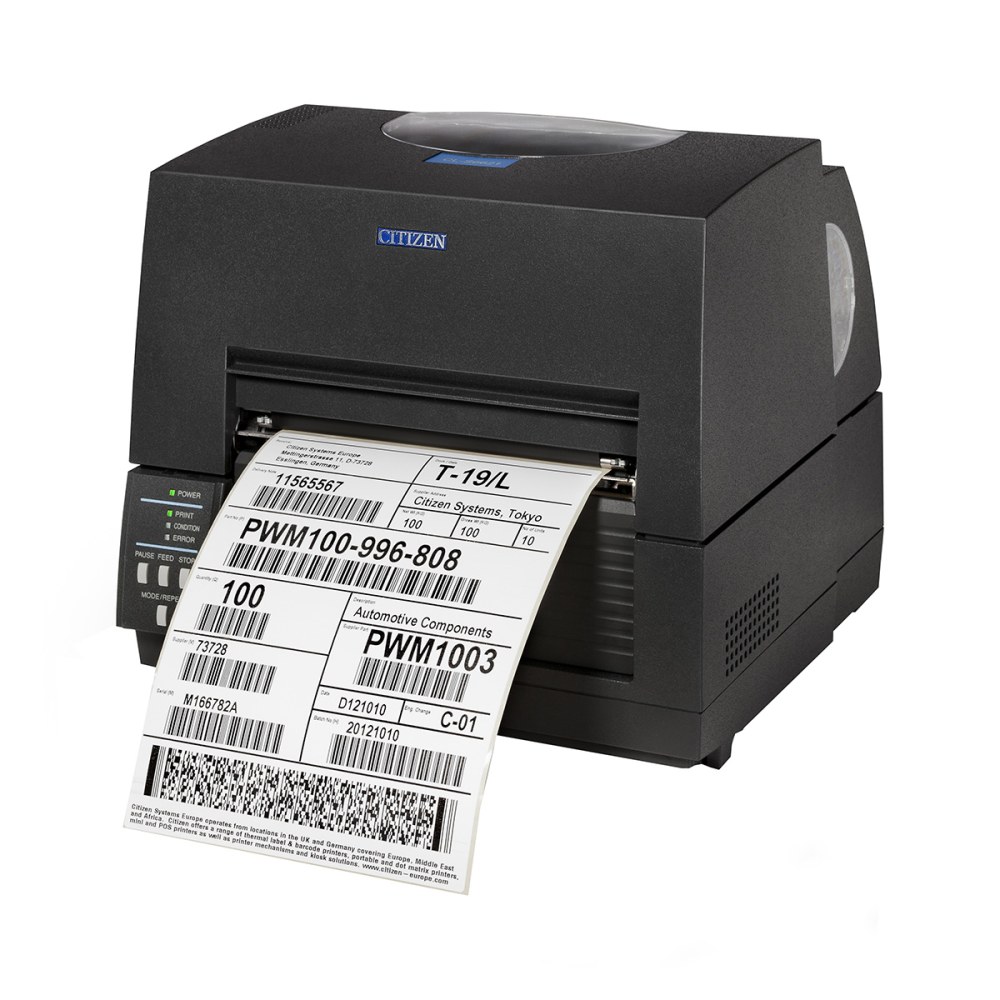 Citizen CL-S6631 6-inch Barcode Printer 300 dpi