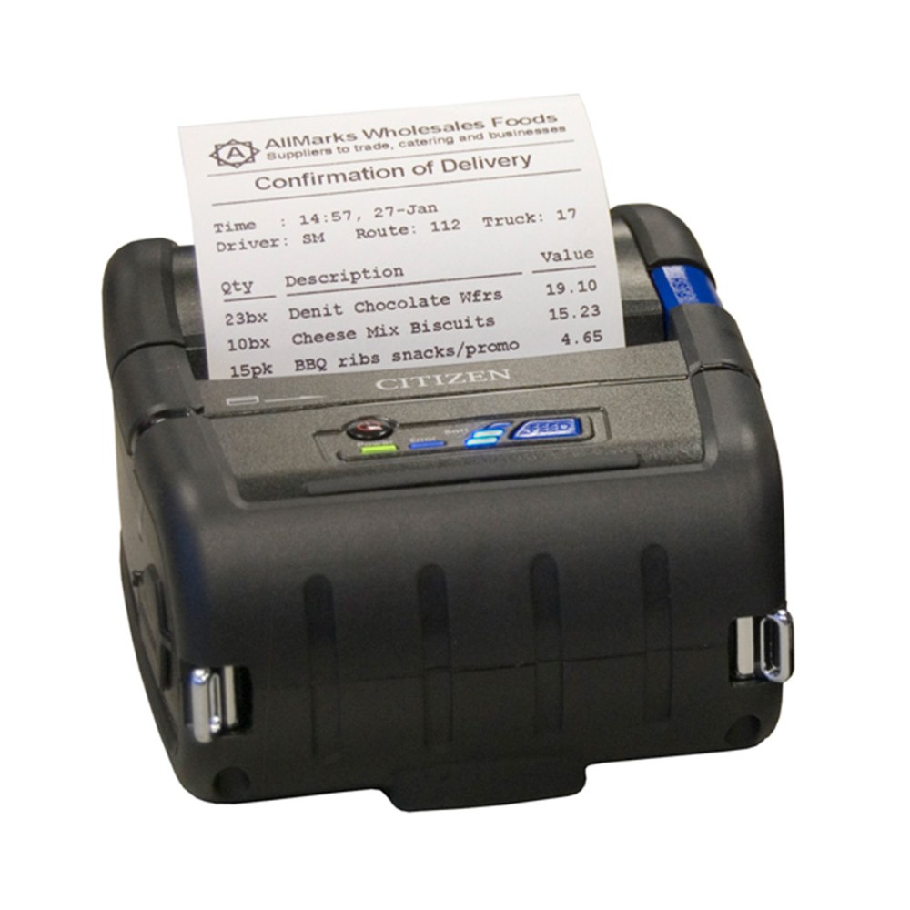 Citizen CMP-30II 3-inch Mobile Receipt & Label Printer