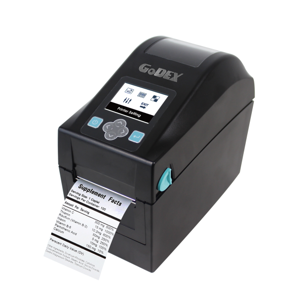 Godex DT200i+ 2-inch Direct Thermal Printer 203 dpi (LCD)