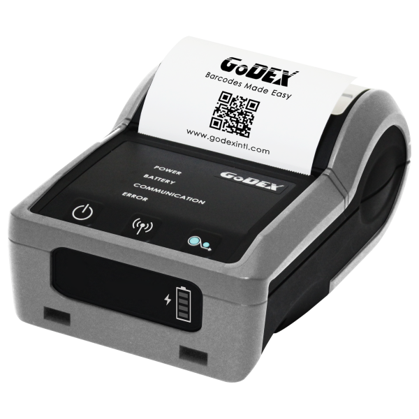 Godex MX30L+ 3-inch Linerless Mobile Printer