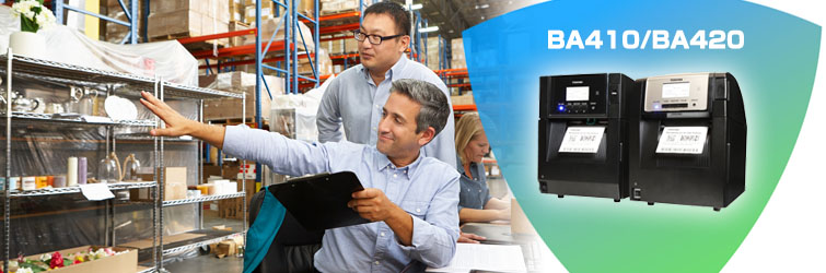 Toshiba BA420T Compact Industrial-Desktop Barcode Printer